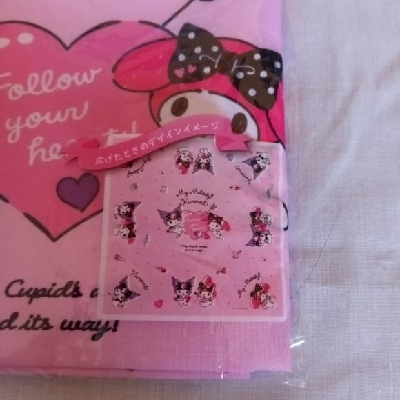 Hello Kitty Kurumi and Melody Pink Cloth - Picture 3 of 4